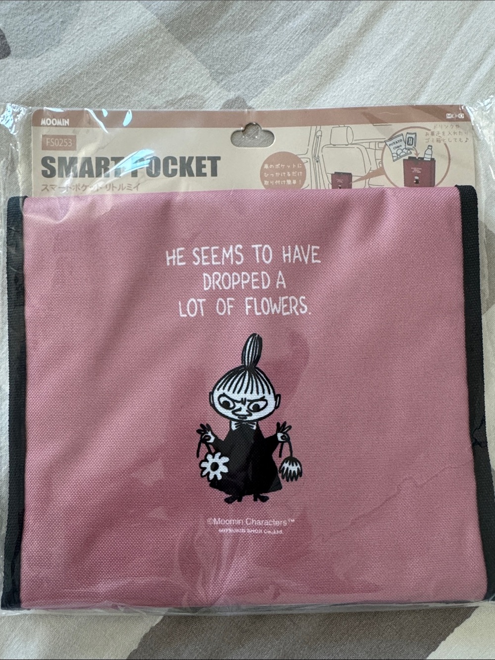 Moomin Pink Smart Pocket Organizer